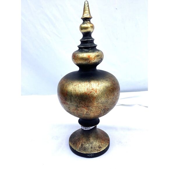 1801	 	Gold Tall Finial	Made in China - Picture 1 of 3